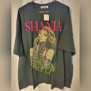 NWT FREE PEOPLE SHAINA TWAIN LETS GO GIRLS TSHIRT